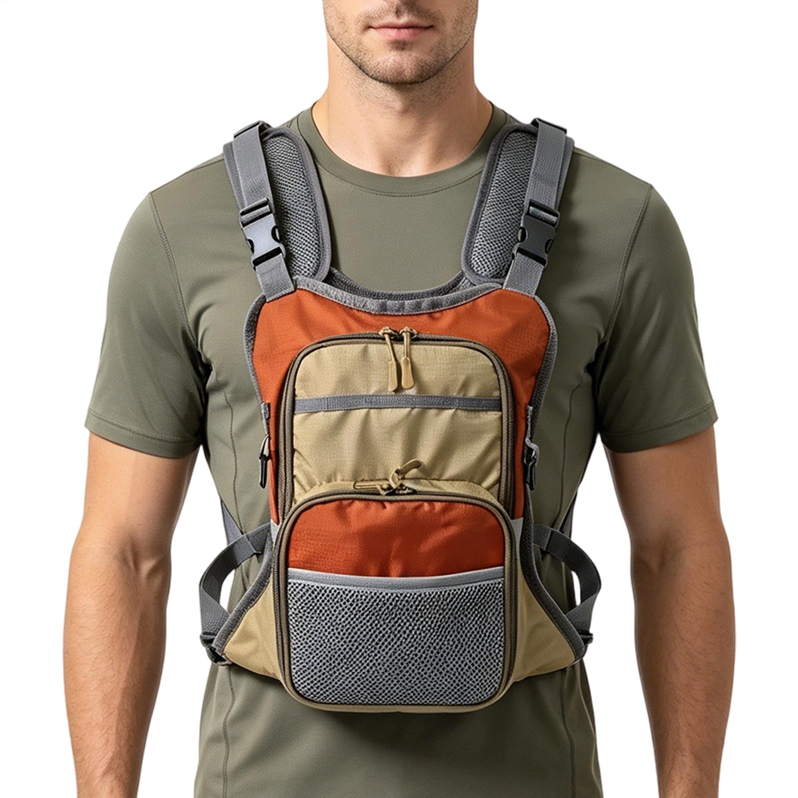 Running Gear Storage - Водонепроницаемая прочная рыболовная сумка-жилет, износостойкая сумка