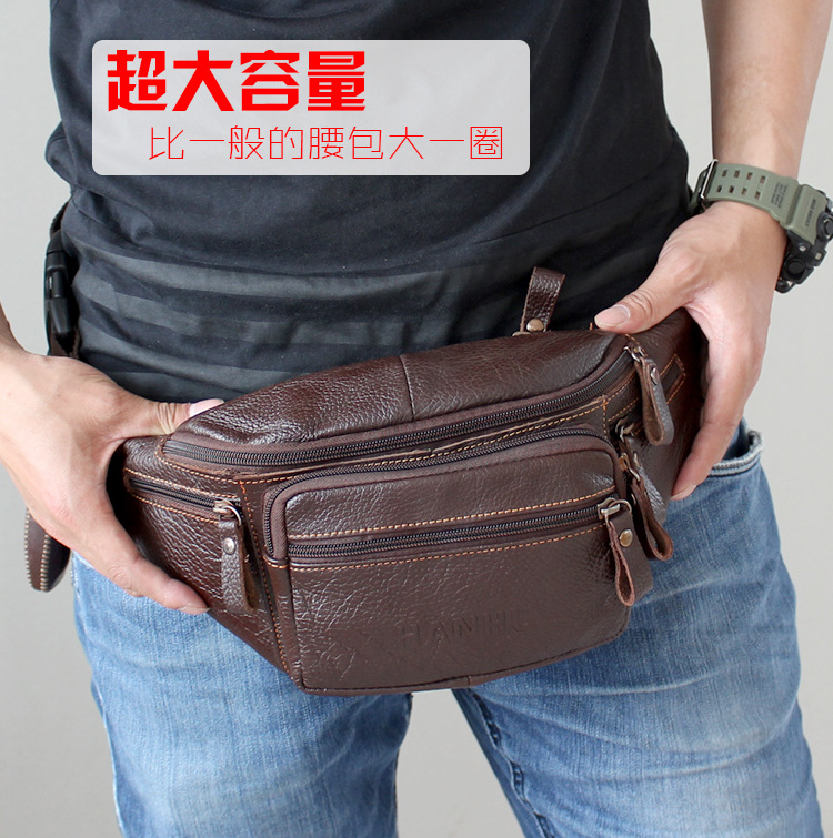 Running Gear Holder - Поясная сумка из натуральной яловой кожи,