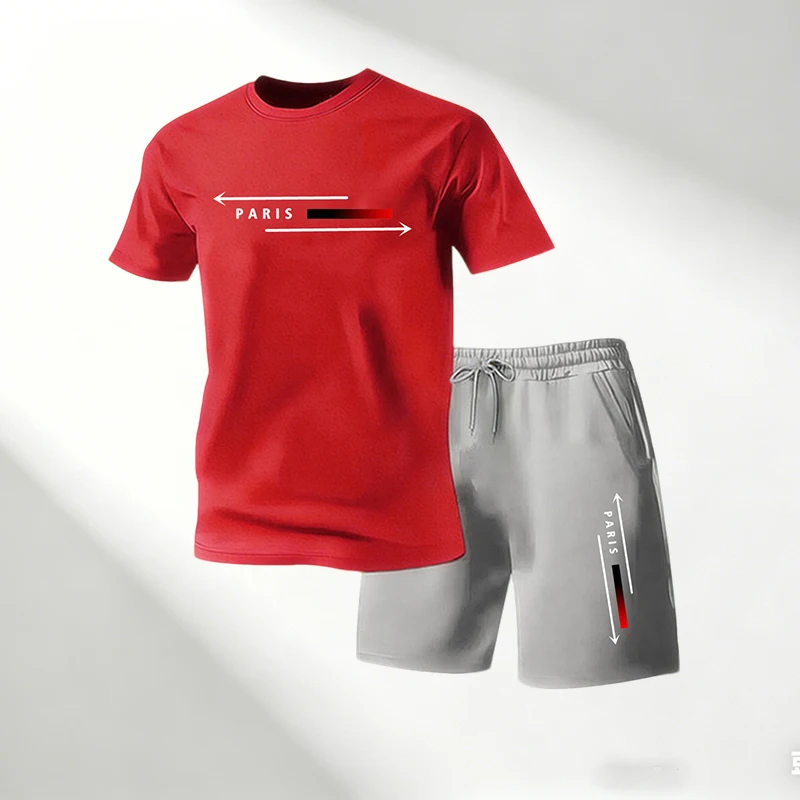 Running Gear Quick Dry - Мужские футболки с короткими рукавами, шорты,