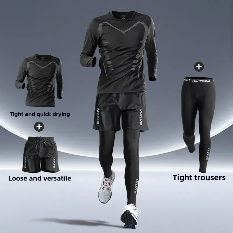 Мужской комплект для фитнеса и – обзор и цена Running Gear Quick Dry