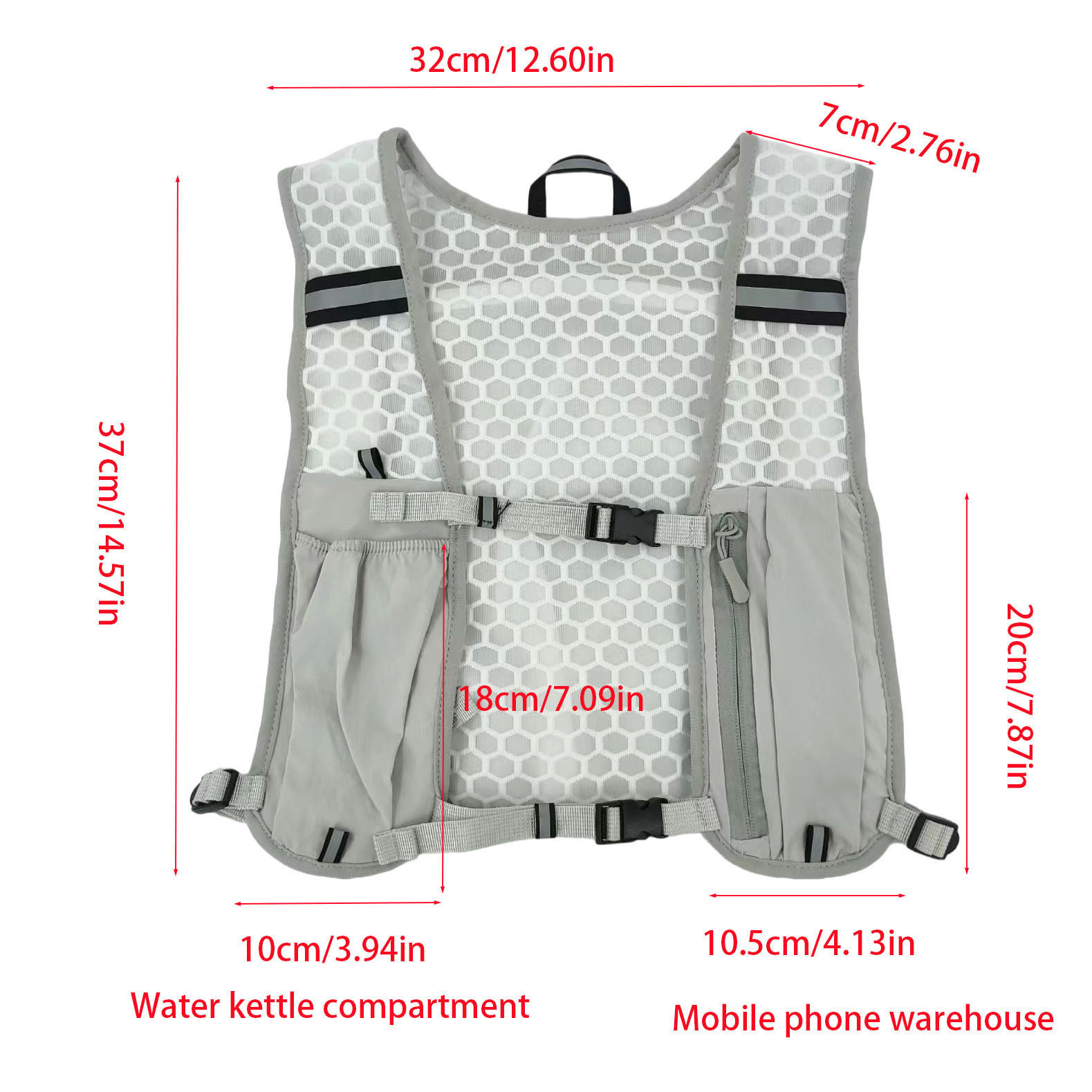 Легкий беговой жилет для велос – обзор и цена Running Gear Marathon