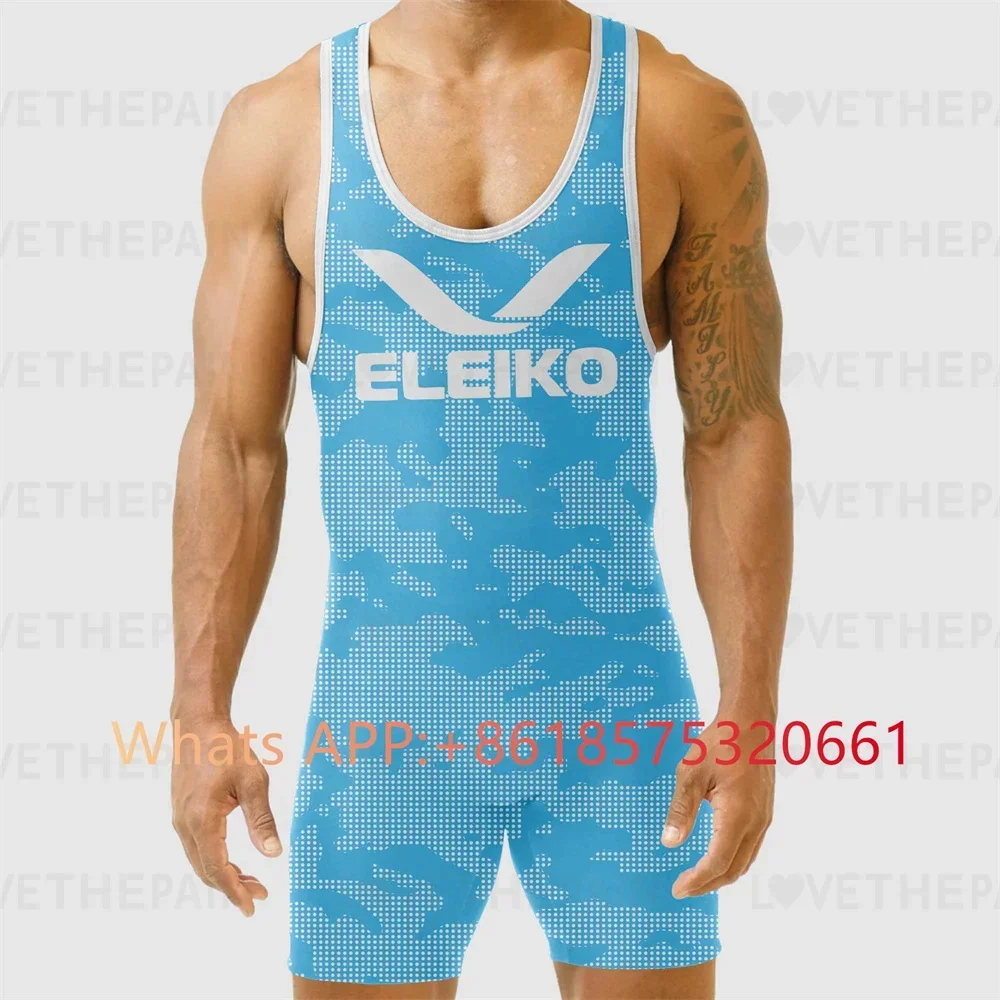 Мужское борцовское трико ELEIK – обзор и цена Running Gear Train