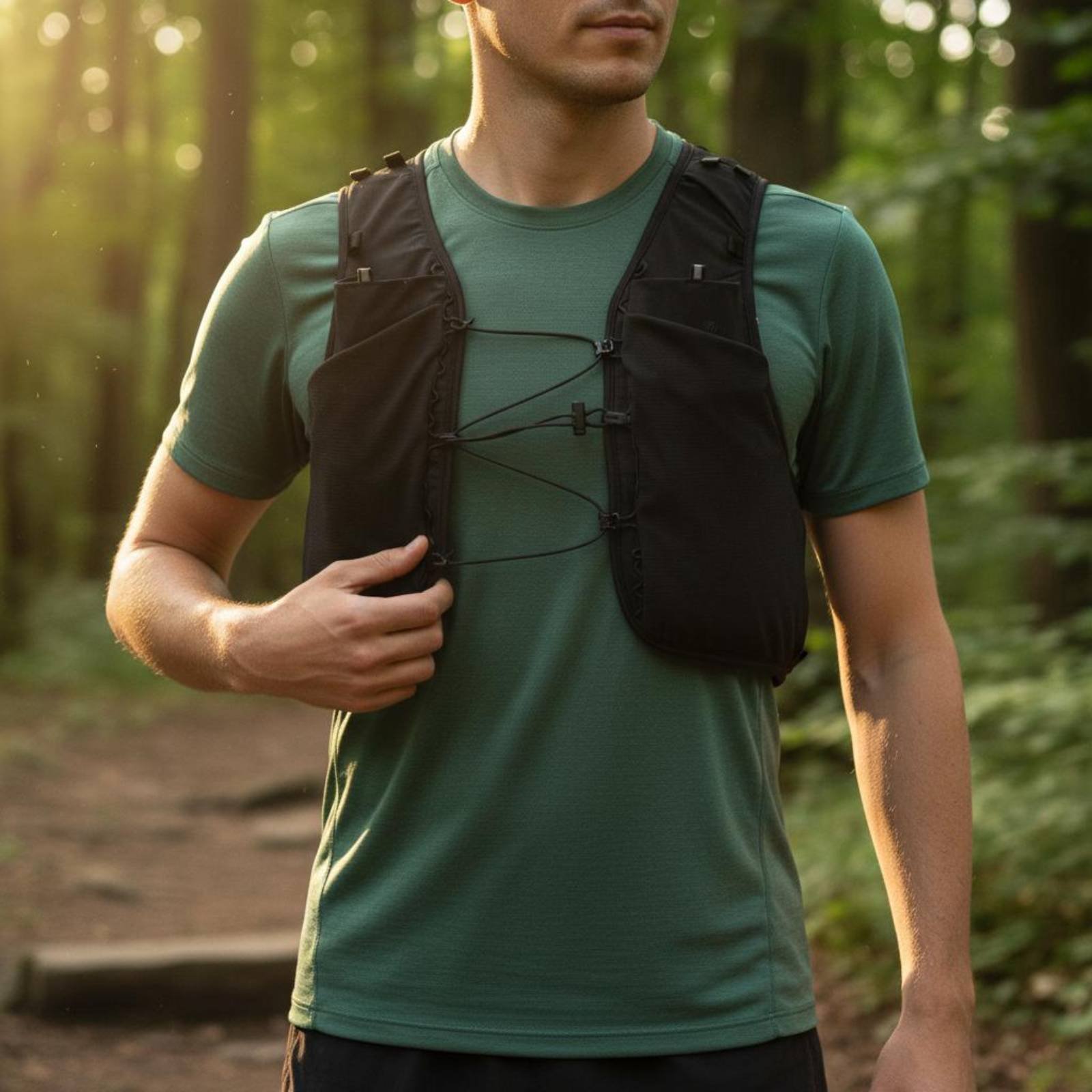 Легкий дышащий жилет для бега  – обзор и цена Running Gear Quick Dry