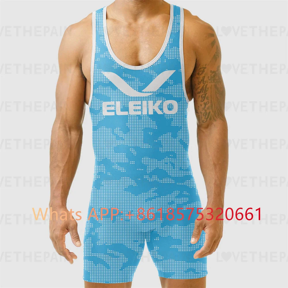 ELEIKO Мужская борцовская майк – обзор и цена Running Gear Train