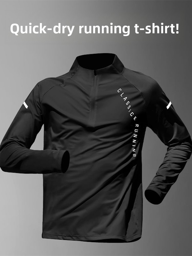 Мужская спортивная футболка с  – обзор и цена Running Gear Quick Dry