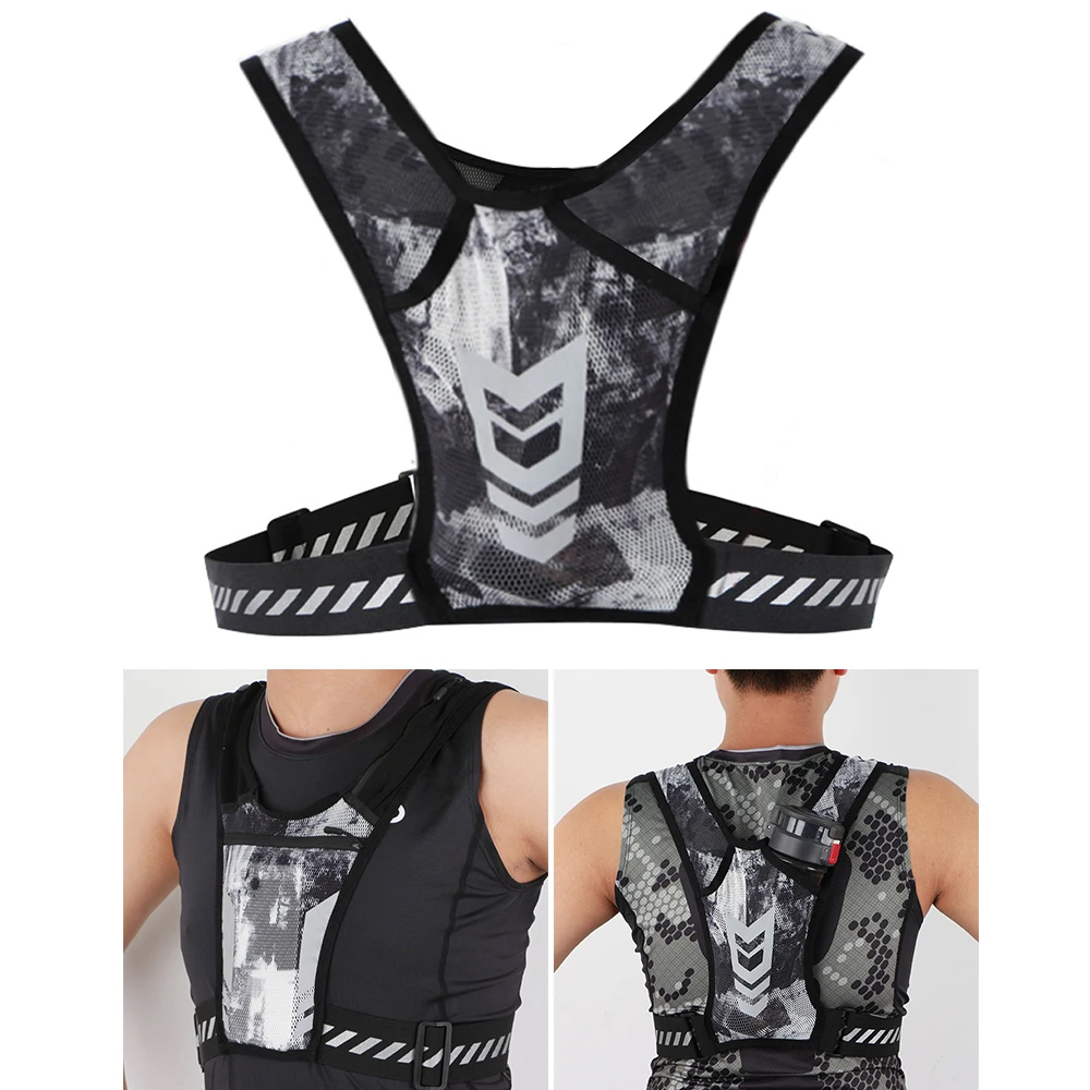 Светоотражающий жилет для бега – обзор и цена Running Gear Marathon