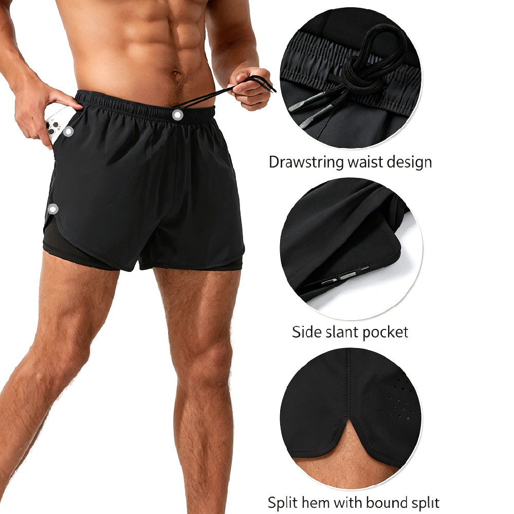 Шорты для бега с высокой талие – обзор и цена Running Gear Quick Dry