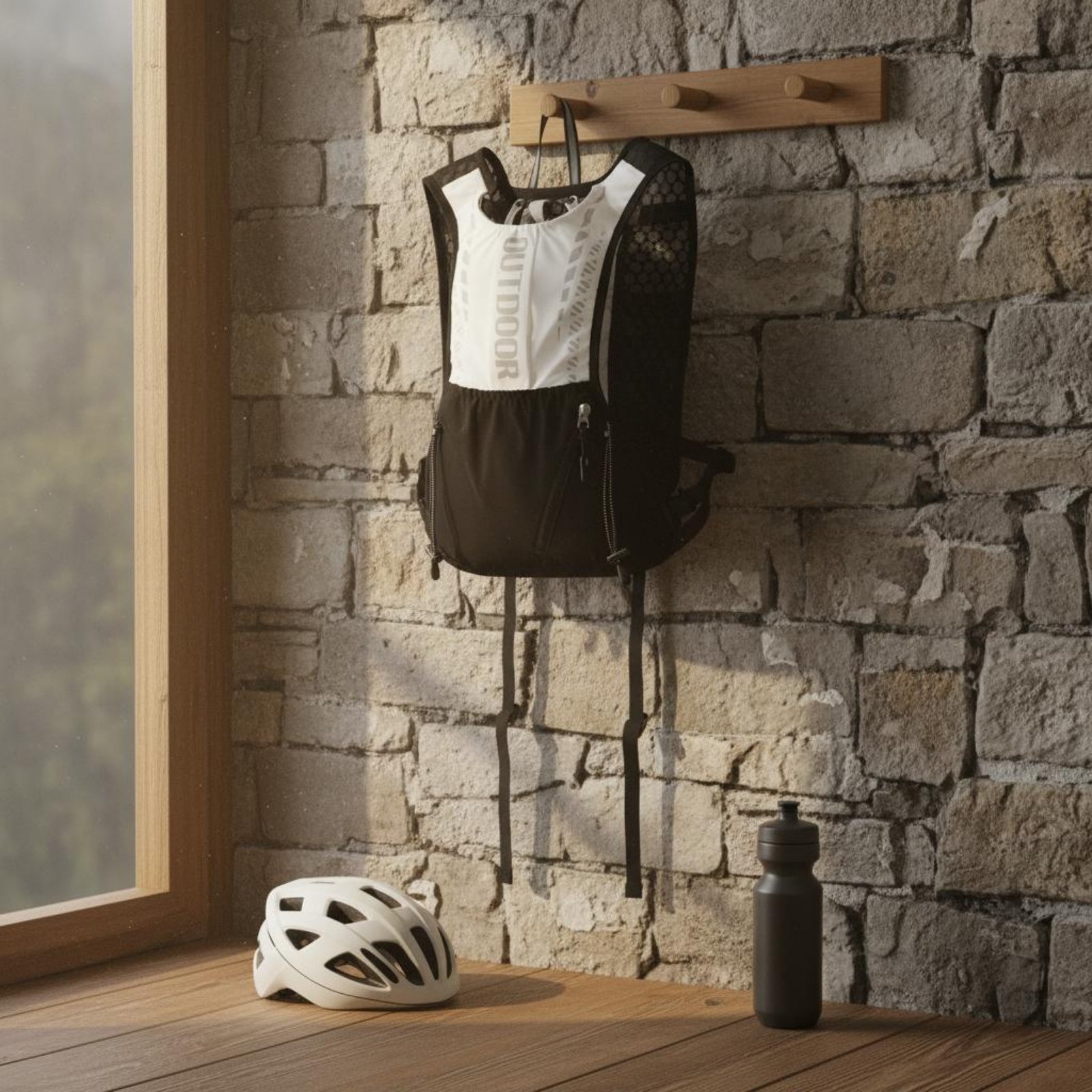 Легкий жилет для бега по перес – обзор и цена Running Gear Storage